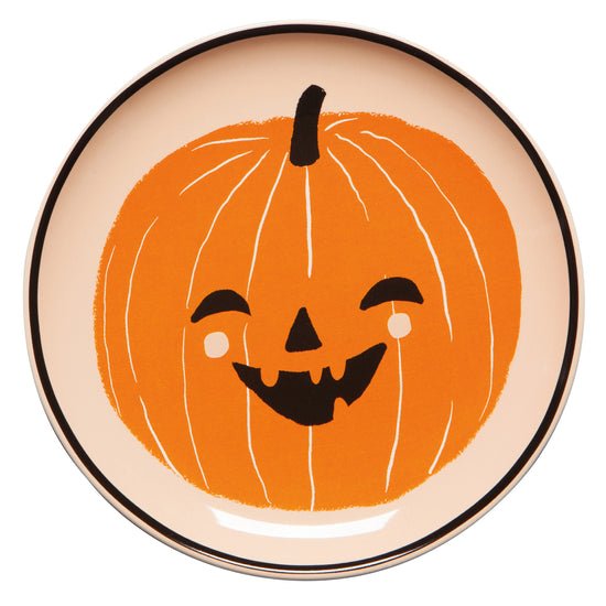 Boo Crew Appetizer Plates | Set of 4 Halloween Danica Studio (Now Designs)  Paper Skyscraper Gift Shop Charlotte