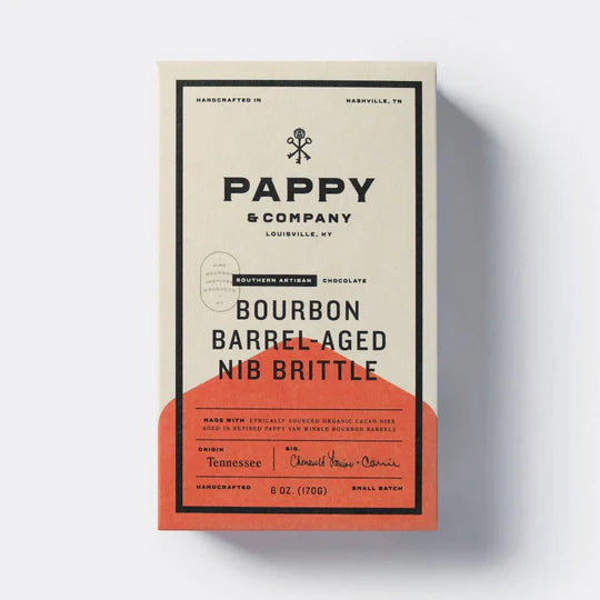 Pappy Van Winkle Bourbon Nib Brittle  Pappy & Co.  Paper Skyscraper Gift Shop Charlotte