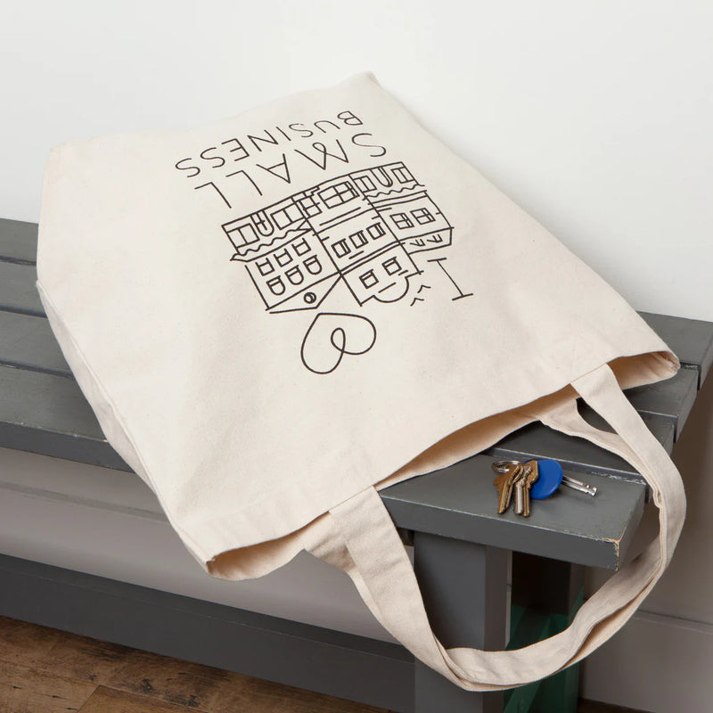 Small Business Tote Bag Totes Danica Studio (Now Designs)  Paper Skyscraper Gift Shop Charlotte