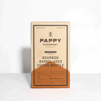 Pappy Van Winkle Bourbon Barrel Aged Coffee Brittle  Pappy & Co.  Paper Skyscraper Gift Shop Charlotte