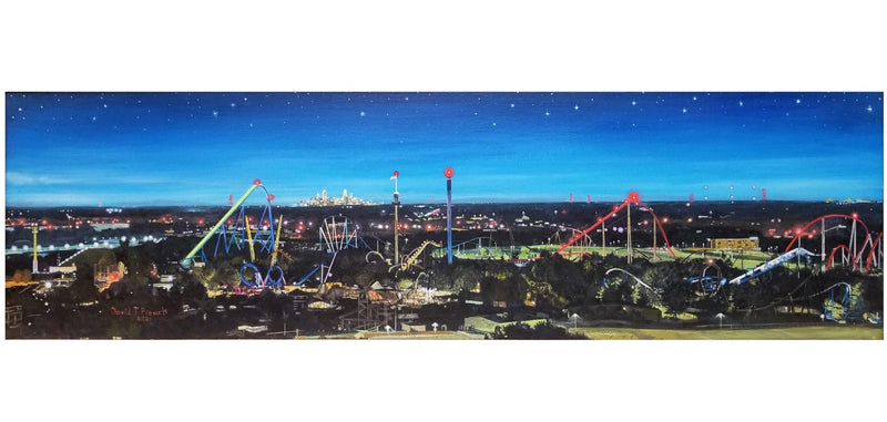Carowinds Nights 2021 by David French prints David French  Paper Skyscraper Gift Shop Charlotte