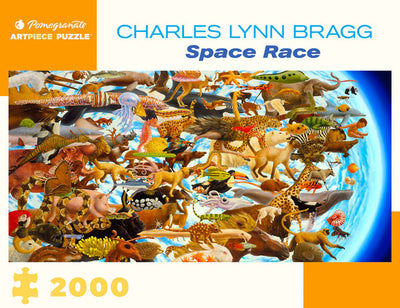 2000 Piece Jigsaw Puzzle | Charles Lynn Bragg Space Race Puzzles Pomegranate  Paper Skyscraper Gift Shop Charlotte