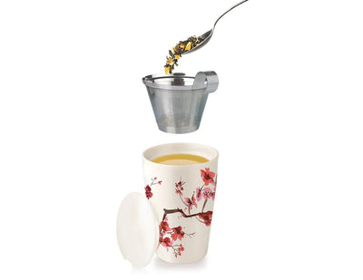 Cherry Blossom Kati Cup Cups Tea Forte  Paper Skyscraper Gift Shop Charlotte