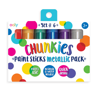 Chunkies Paint Sticks - Set of 6 Art Supplies OOLY  Paper Skyscraper Gift Shop Charlotte