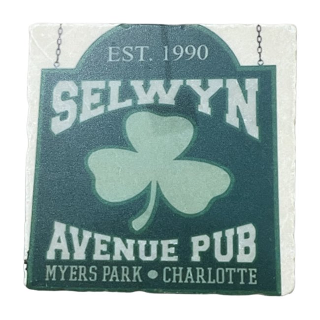 Coaster Selwyn Ave Pub Coasters Nelson's Gift Wholesale  Paper Skyscraper Gift Shop Charlotte