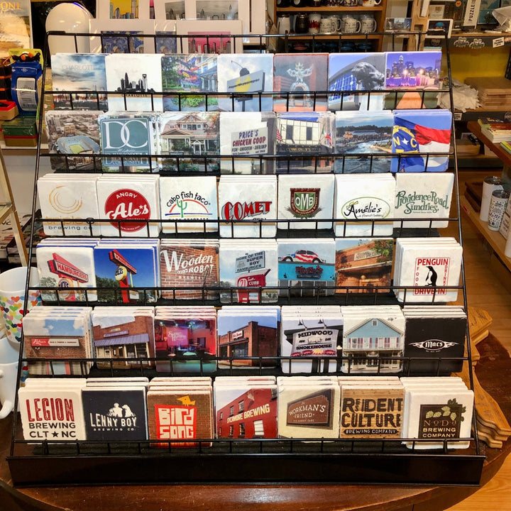 Coaster Whitewater Rapids Coasters Nelson's Gift Wholesale  Paper Skyscraper Gift Shop Charlotte