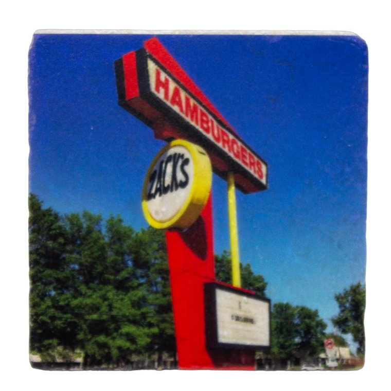 Coaster Zacks Hamburger Coasters Nelson's Gift Wholesale  Paper Skyscraper Gift Shop Charlotte