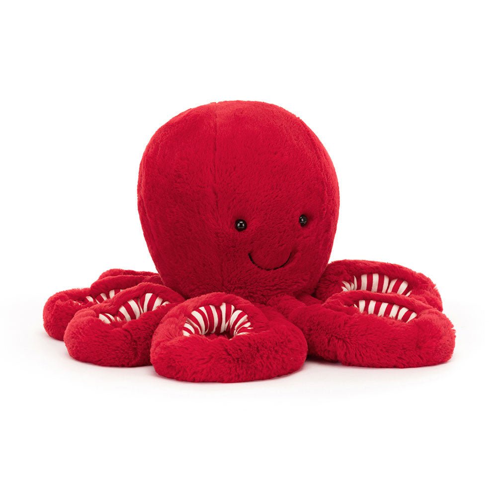 Cranberry Octopus Large Stuffed Animals Jellycat  Paper Skyscraper Gift Shop Charlotte