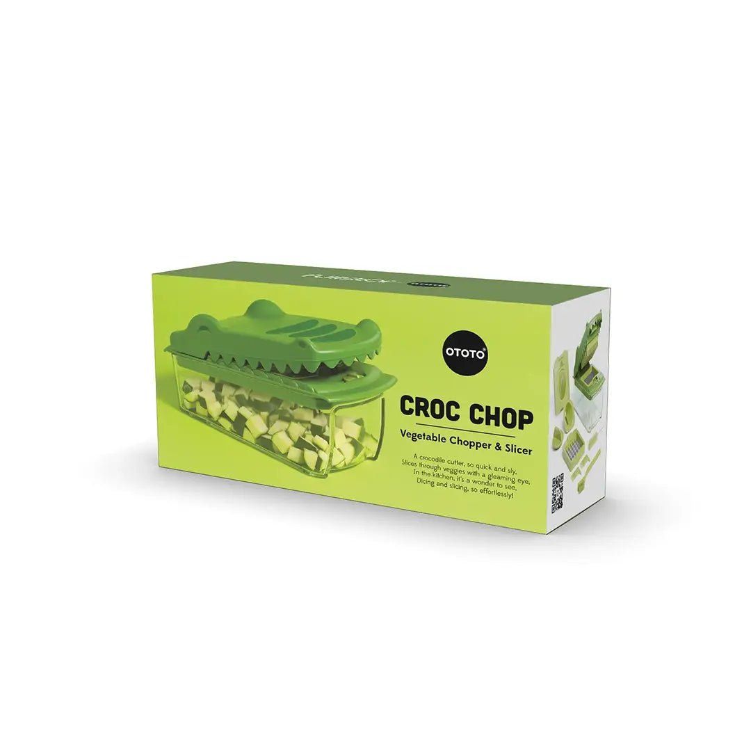 Crocodile Chop Vegetable Chopper & Slicer Kitchen - Gadgets OTOTO Paper Skyscraper Gift Shop Charlotte