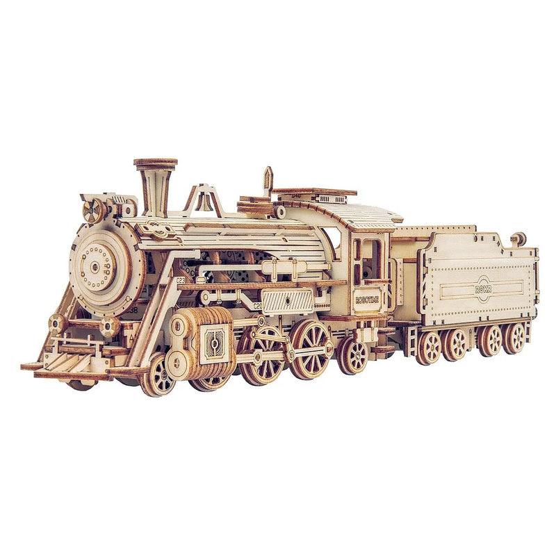 Prime Steam Express Train 3D Wooden Puzzle