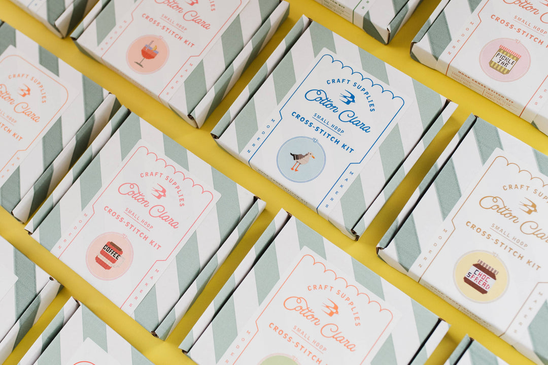 Cardinal Cross Stitch Kit for Beginners