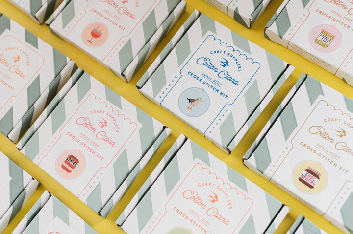 Cardinal Cross Stitch Kit for Beginners