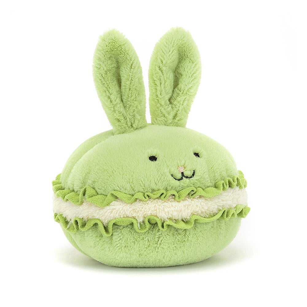 Dainty Dessert Bunny Macaron Jellycat Kids Toys- Stuffed Animals Jellycat Paper Skyscraper Gift Shop Charlotte