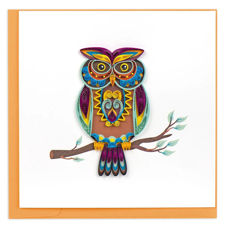 Decorative Owl Cards Quilling Card  Paper Skyscraper Gift Shop Charlotte