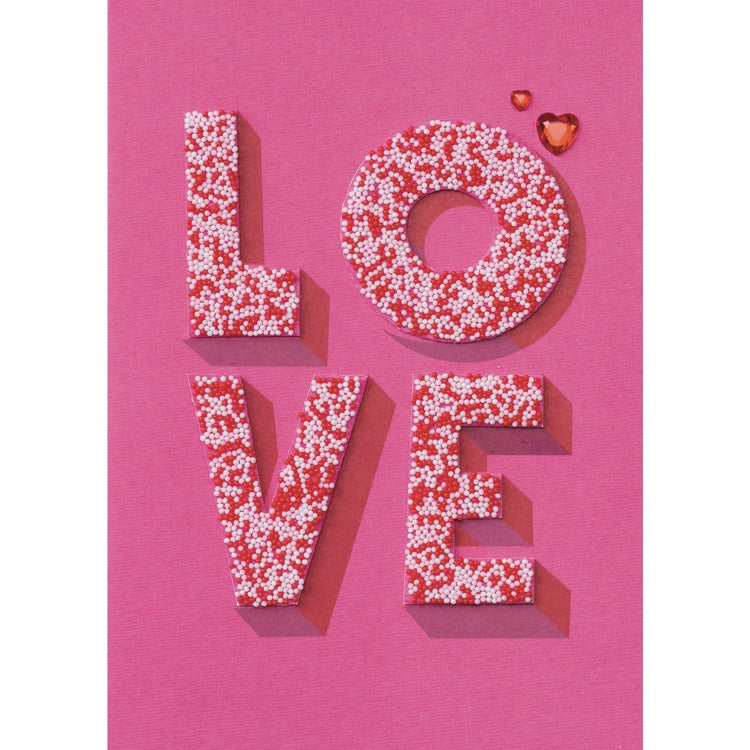 Love Confetti Greeting Card