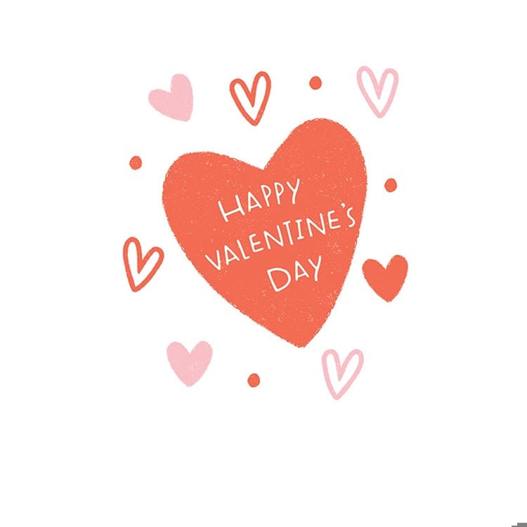 Hearts on Hearts Greeting Card