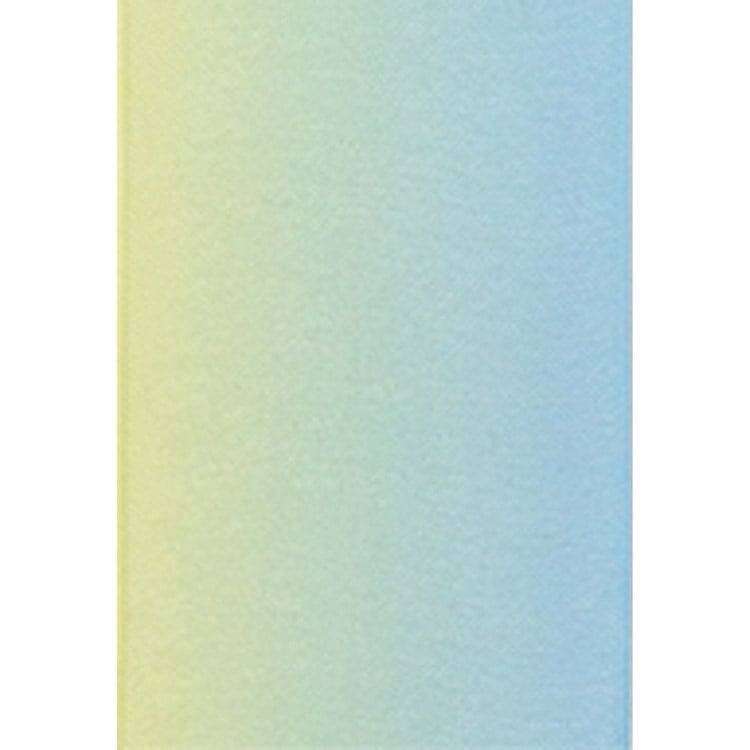1.5\" Sheer Ribbon-Blue to Yellow Ombre