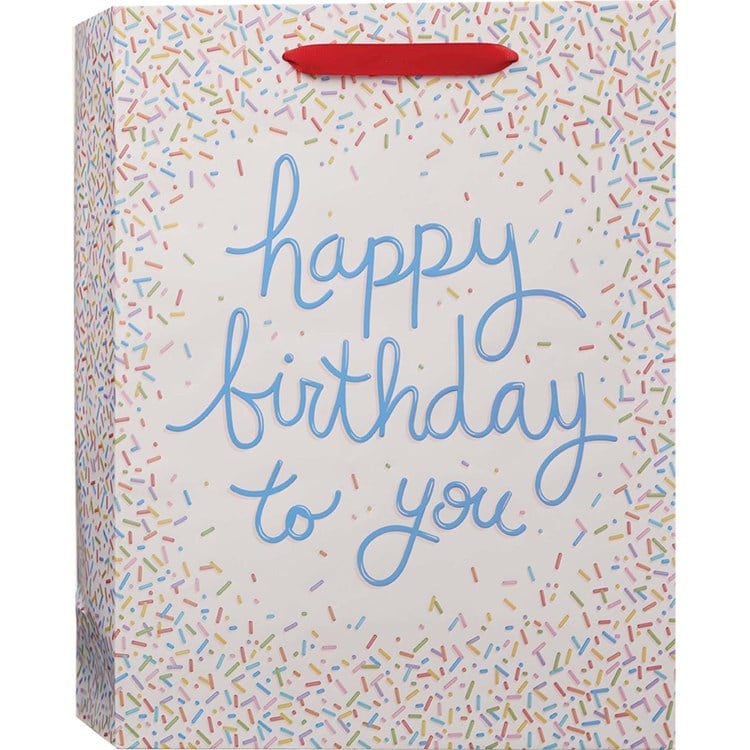 Birthday Sprinkles Large Tote Bag