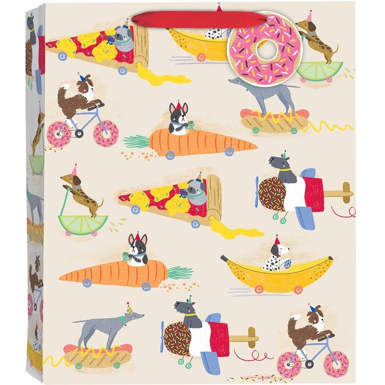 Pawty Pups Large Tote Bag