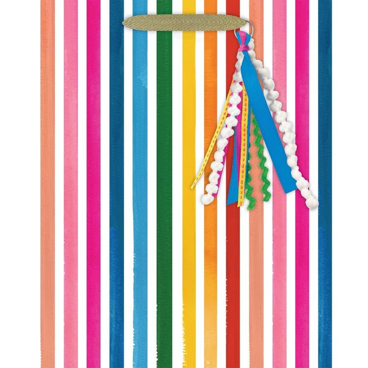 Party Lines Large Tote Bag