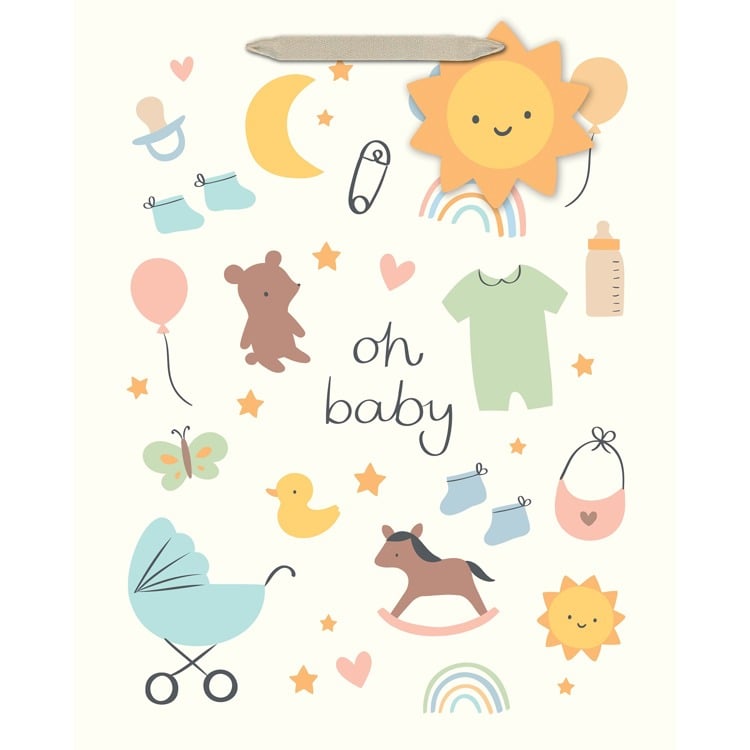 Oh Baby Large Tote Bag