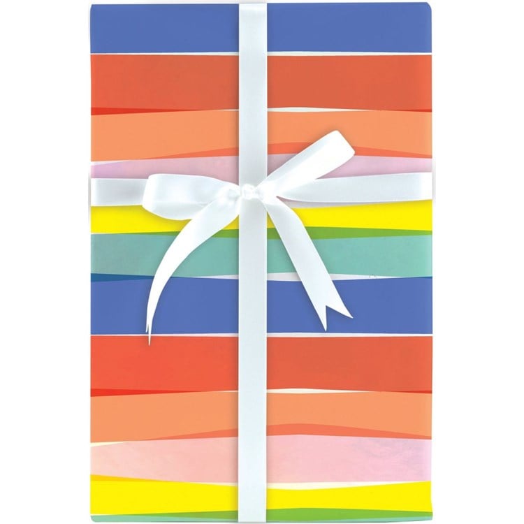 Color Play-Bold Stripe Roll Wrap