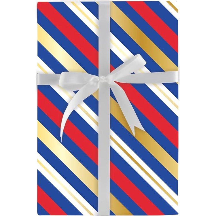 Fanfare-Stripe Roll Wrap