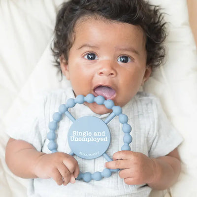 Happy Teether | Single and Unemployed Baby Bella Tunno  Paper Skyscraper Gift Shop Charlotte