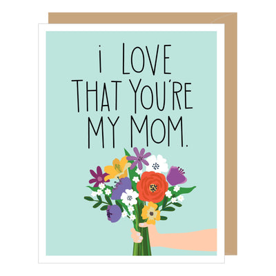 Floral Bouquet Mother's Day Card Cards Apartment 2 Cards  Paper Skyscraper Gift Shop Charlotte