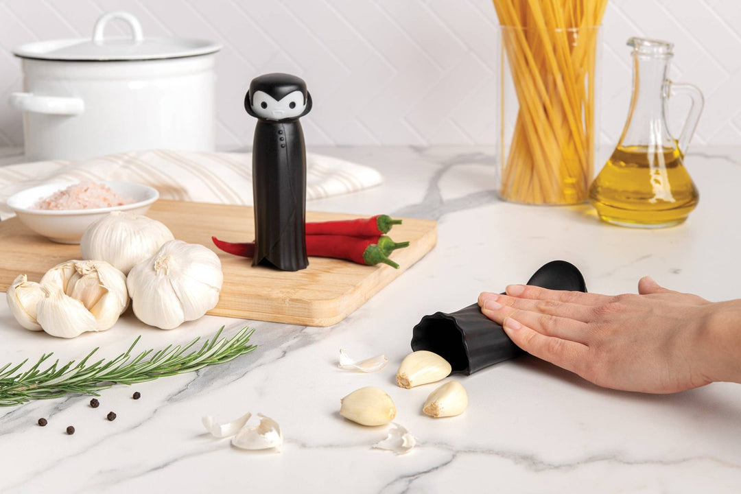 Drac N' Roll Garlic Peeler Kitchen - Gadgets OTOTO Paper Skyscraper Gift Shop Charlotte