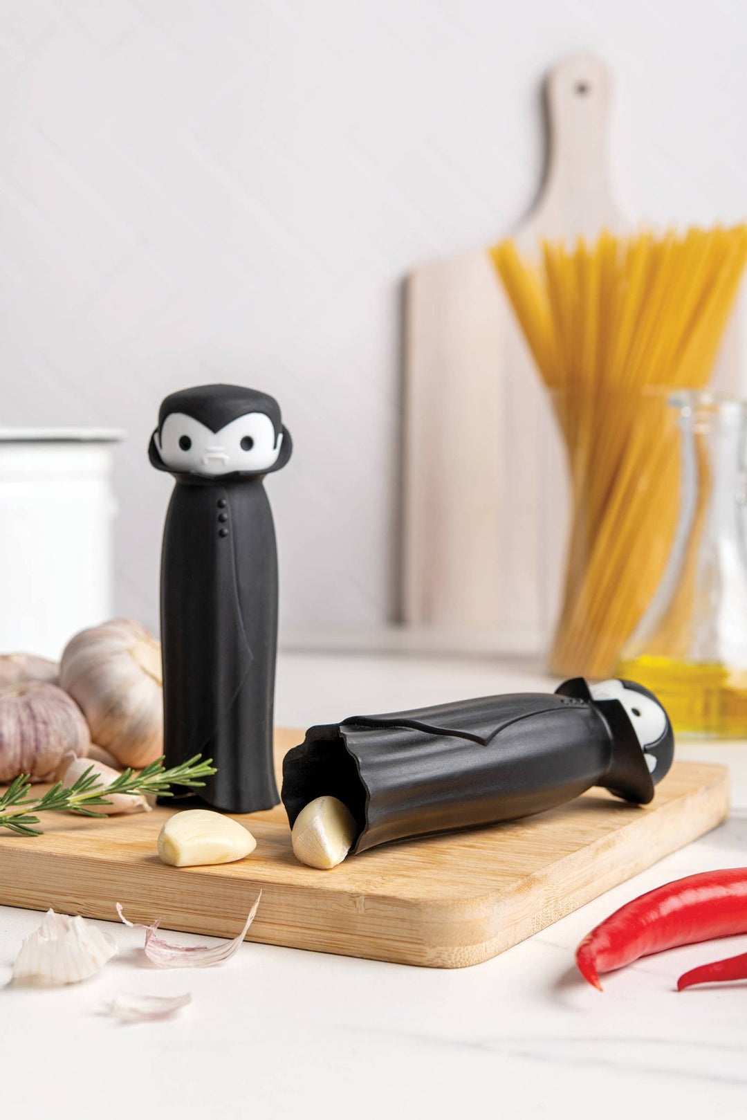 Drac N' Roll Garlic Peeler Kitchen - Gadgets OTOTO Paper Skyscraper Gift Shop Charlotte