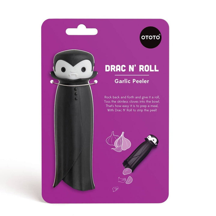 Drac N' Roll Garlic Peeler Kitchen - Gadgets OTOTO Paper Skyscraper Gift Shop Charlotte