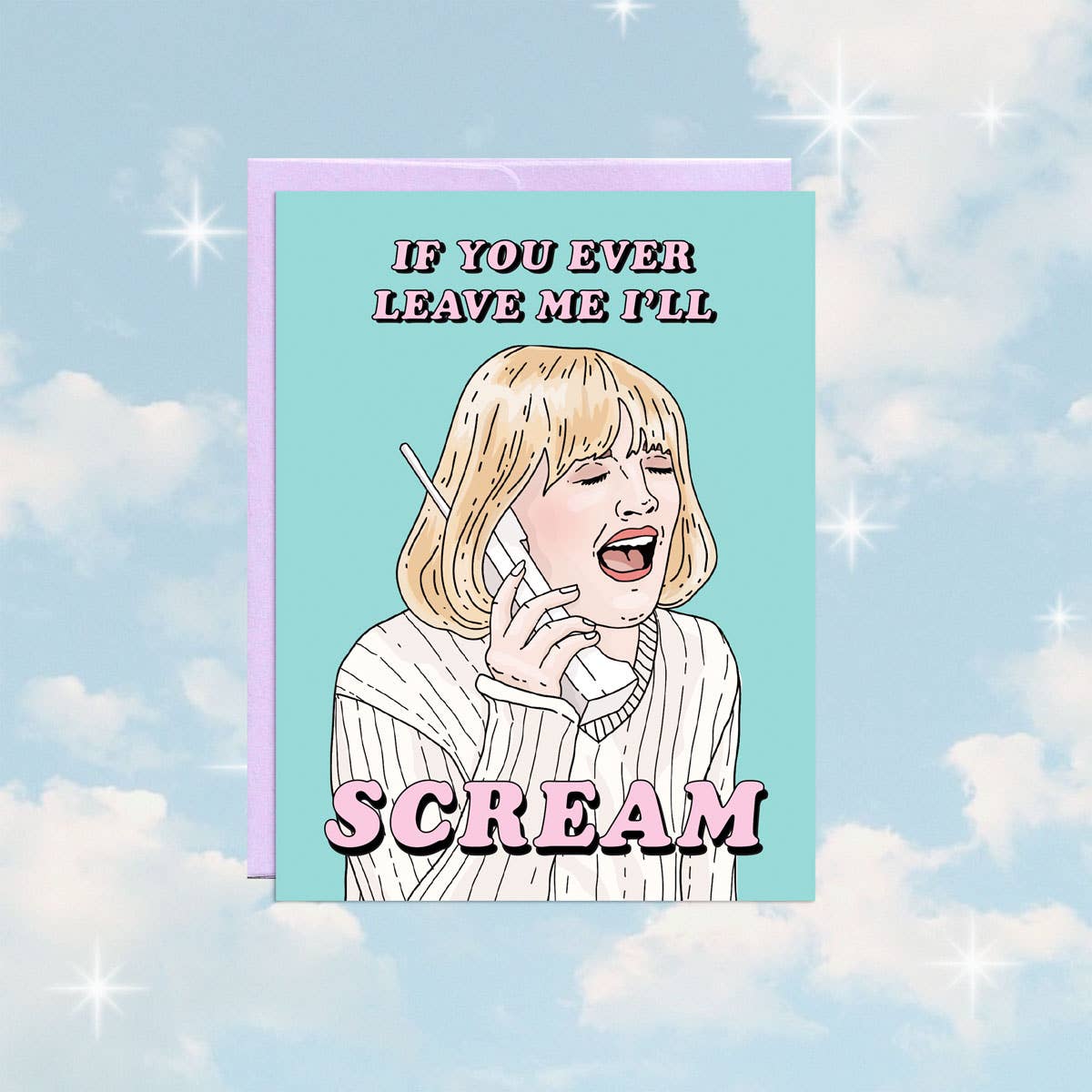 Drew Scream | Valentine's Day Cards Party Mountain Paper co.  Paper Skyscraper Gift Shop Charlotte