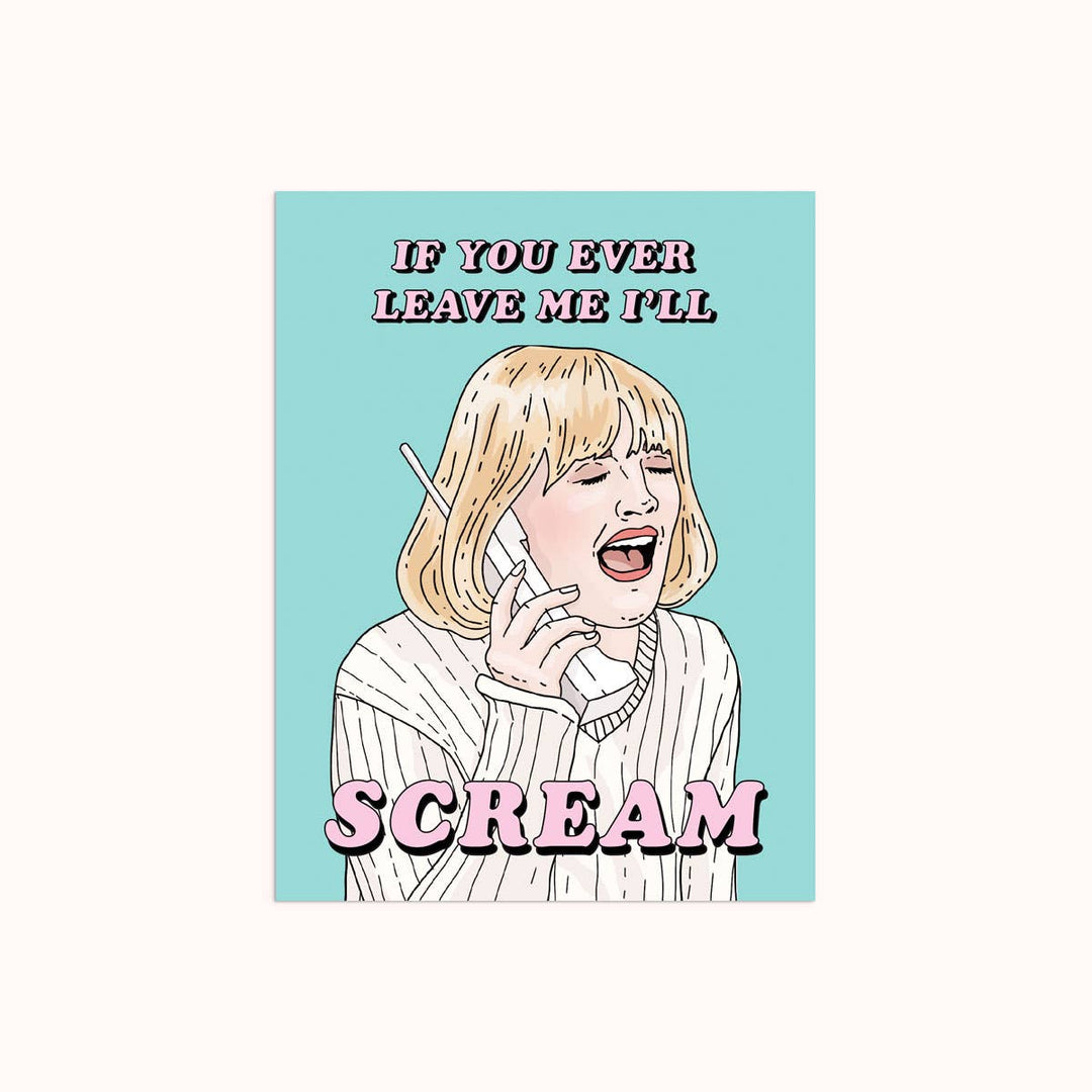 Drew Scream | Valentine's Day Cards Party Mountain Paper co.  Paper Skyscraper Gift Shop Charlotte