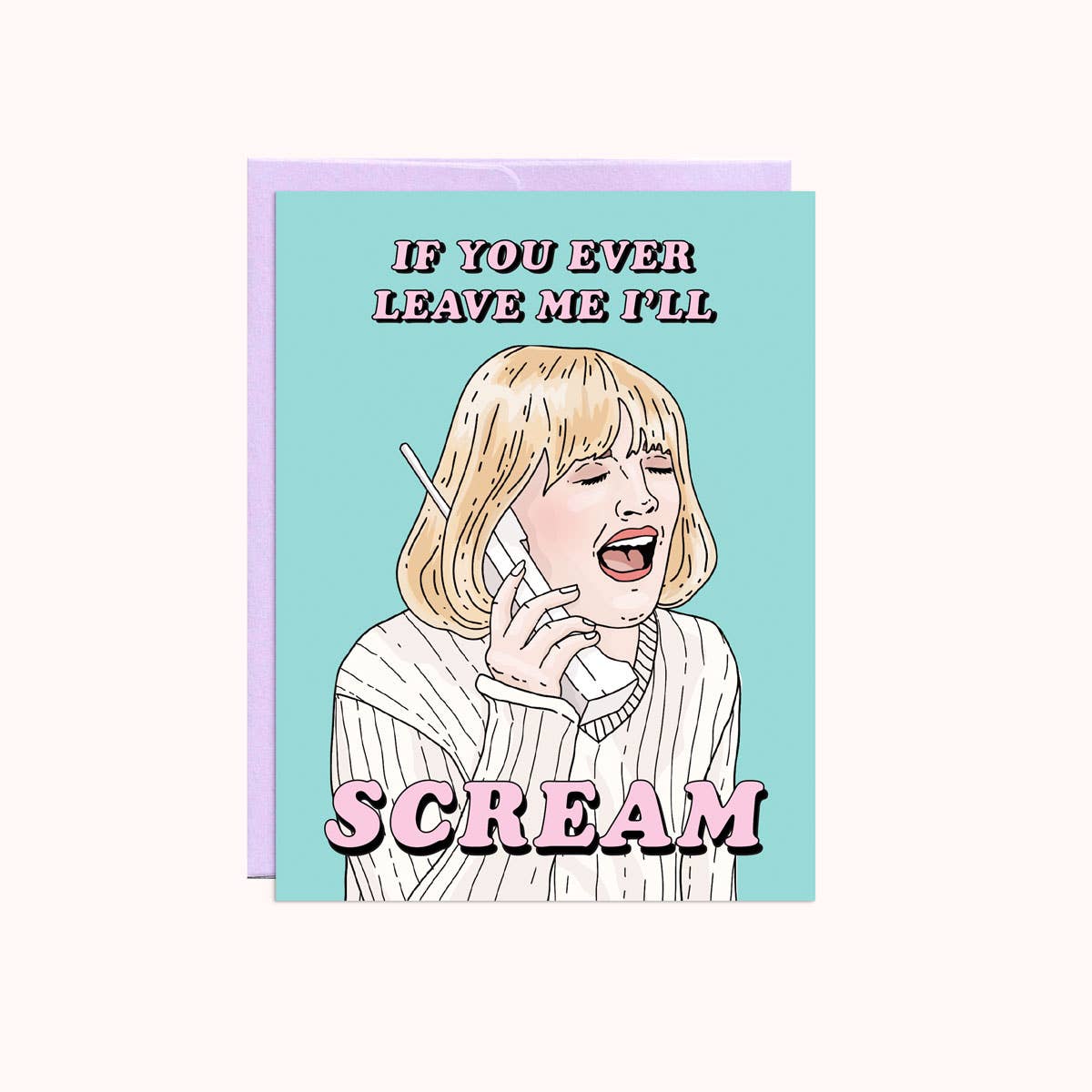 Drew Scream | Valentine's Day Cards Party Mountain Paper co.  Paper Skyscraper Gift Shop Charlotte