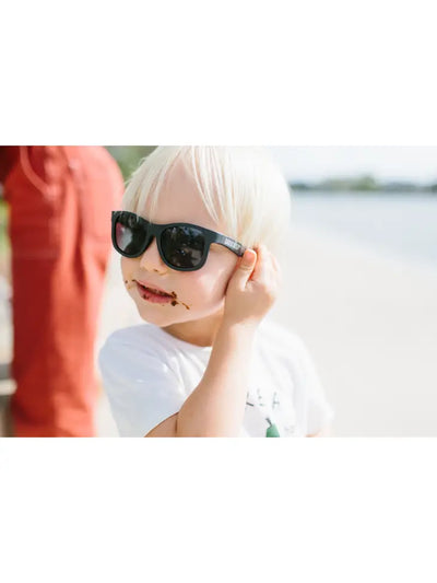 Jet Black Navigator Kids Sunglasses 0-2Y Accessories Babiators  Paper Skyscraper Gift Shop Charlotte