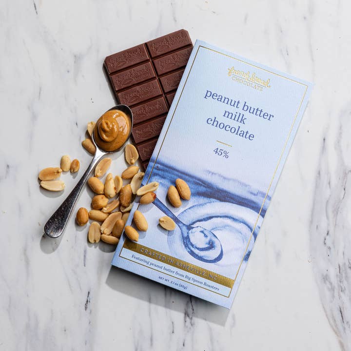 Peanut Butter 45% Milk Chocolate 60g Bar
