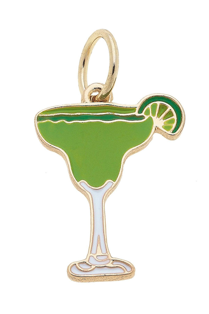 Margarita Enamel Drink Charm Accessories Canvas Style Paper Skyscraper Gift Shop Charlotte