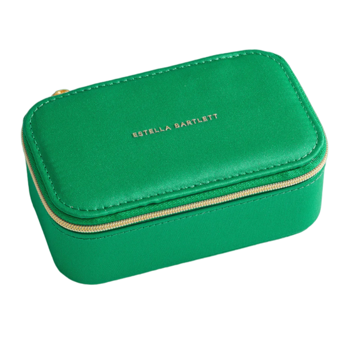 Mini Jewelry Box - Contrast Satin Green Jewelry Estella Bartlett Ltd  Paper Skyscraper Gift Shop Charlotte