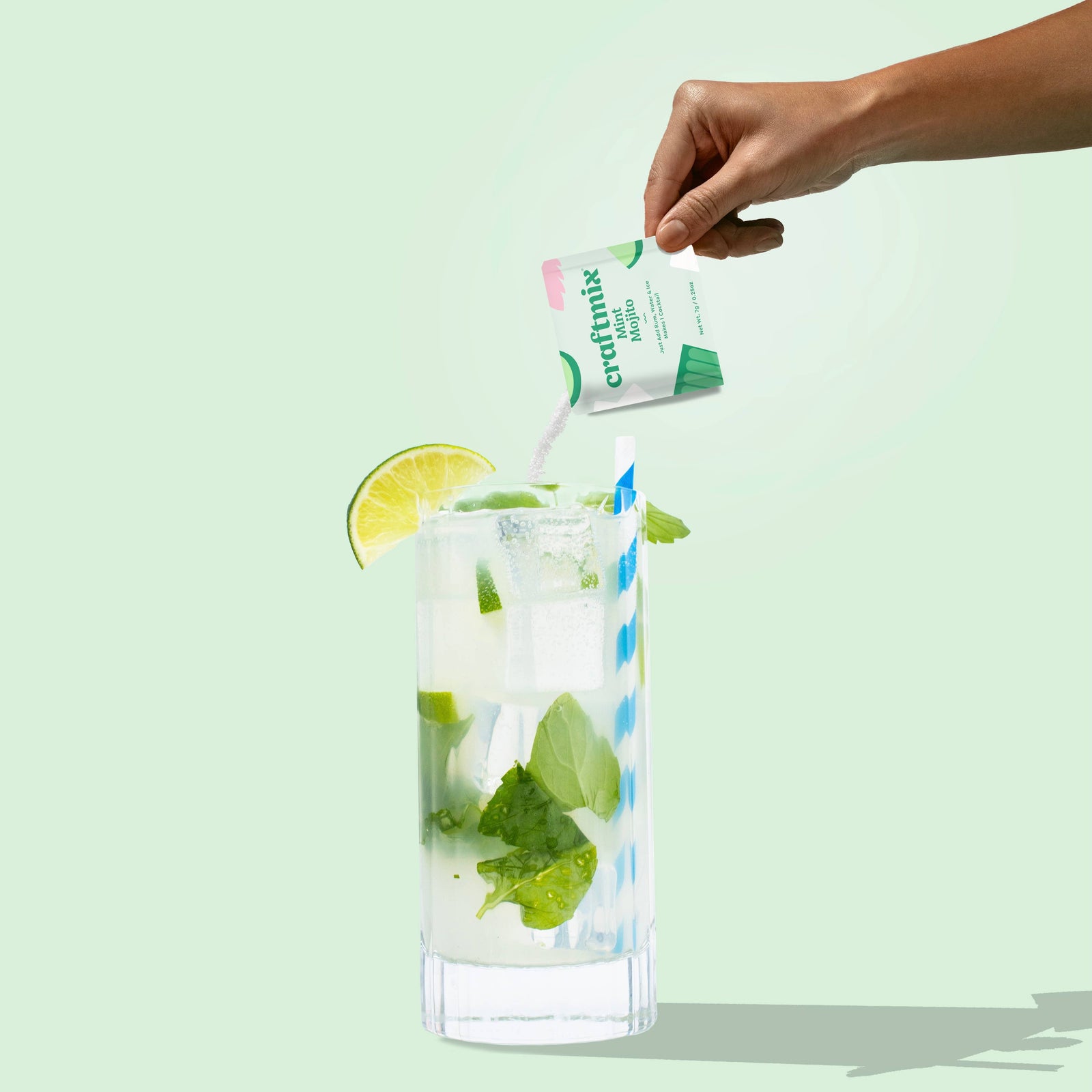 Mint Mojito Cocktail Mixer - Single Packets / Caddy Refills Food - Drink Mixers Craftmix  Paper Skyscraper Gift Shop Charlotte