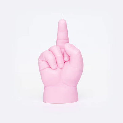 Baby Gesture Middle Finger Candle | Pink Baby 54 Celsius  Paper Skyscraper Gift Shop Charlotte