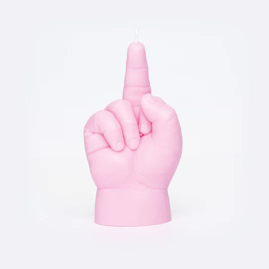 Baby Gesture Middle Finger Candle | Pink Baby 54 Celsius  Paper Skyscraper Gift Shop Charlotte