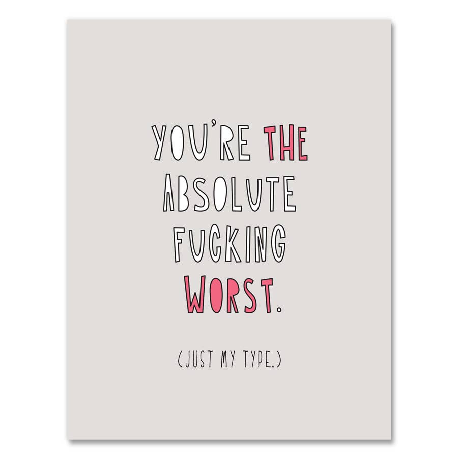 Just My (Worst) Type Card Cards Near Modern Disaster Paper Skyscraper Gift Shop Charlotte