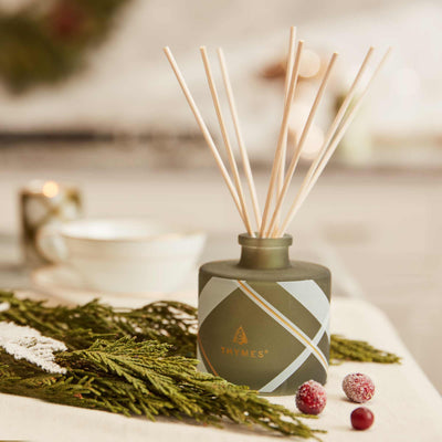 Frasier Fir - Plaid Petite Diffuser 4oz Holiday Thymes  Paper Skyscraper Gift Shop Charlotte