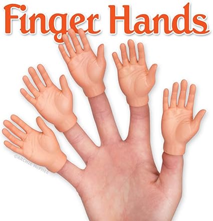 Finger Hands | Assorted - 1 pc Jokes & Novelty Accoutrements  Paper Skyscraper Gift Shop Charlotte