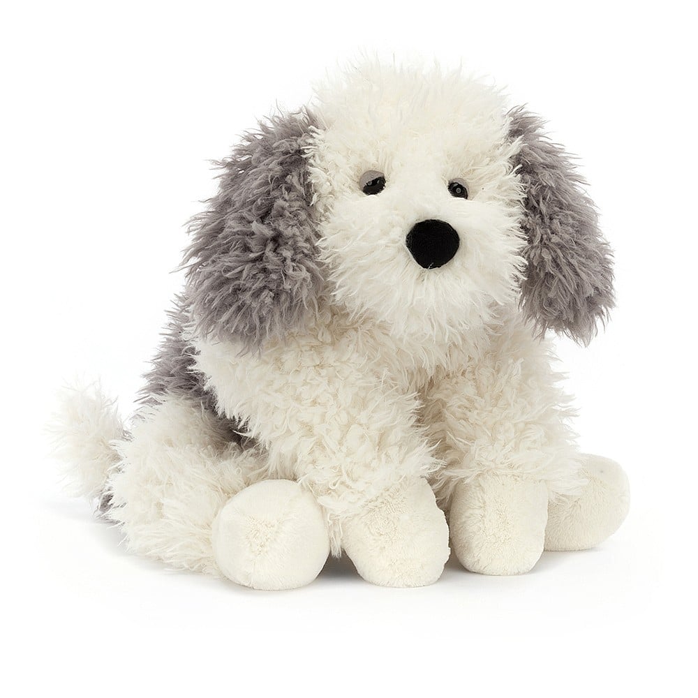 Floofie Sheepdog Stuffed Animals Jellycat  Paper Skyscraper Gift Shop Charlotte