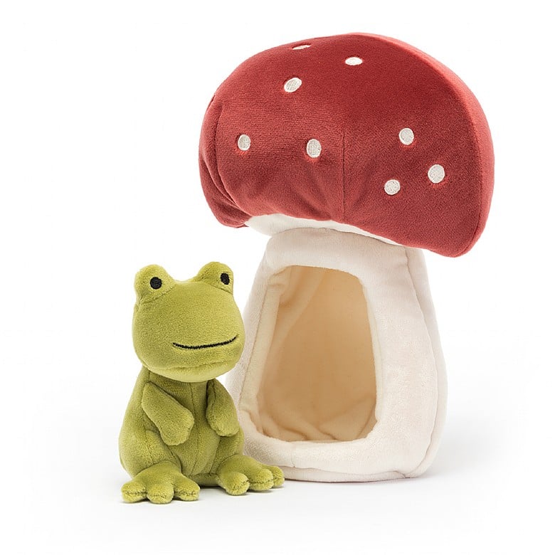 FOREST FAUNA | FROG Stuffed Animals Jellycat  Paper Skyscraper Gift Shop Charlotte