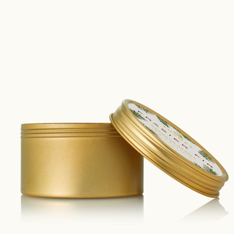 Frasier Fir Heritage Travel Tin Candle Candles Thymes Paper Skyscraper Gift Shop Charlotte