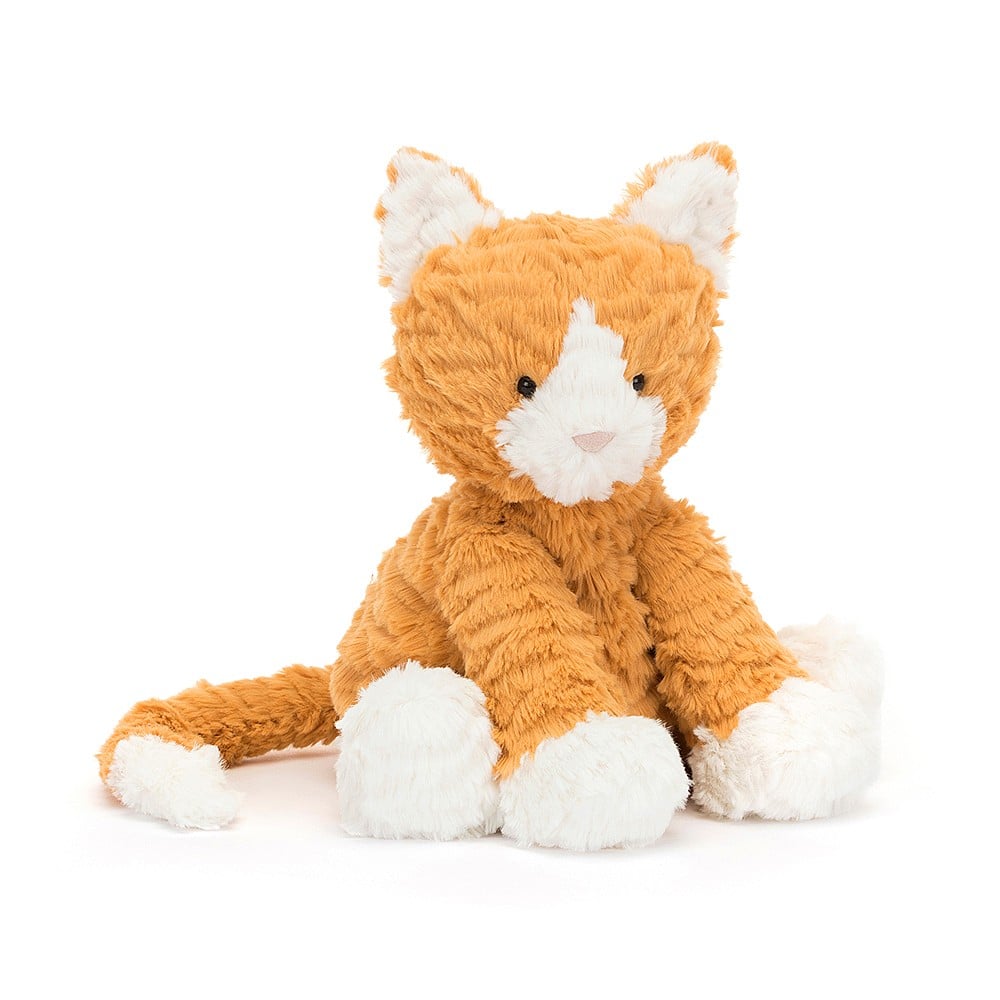 Fuddlewuddle Ginger Cat Stuffed Animals Jellycat  Paper Skyscraper Gift Shop Charlotte