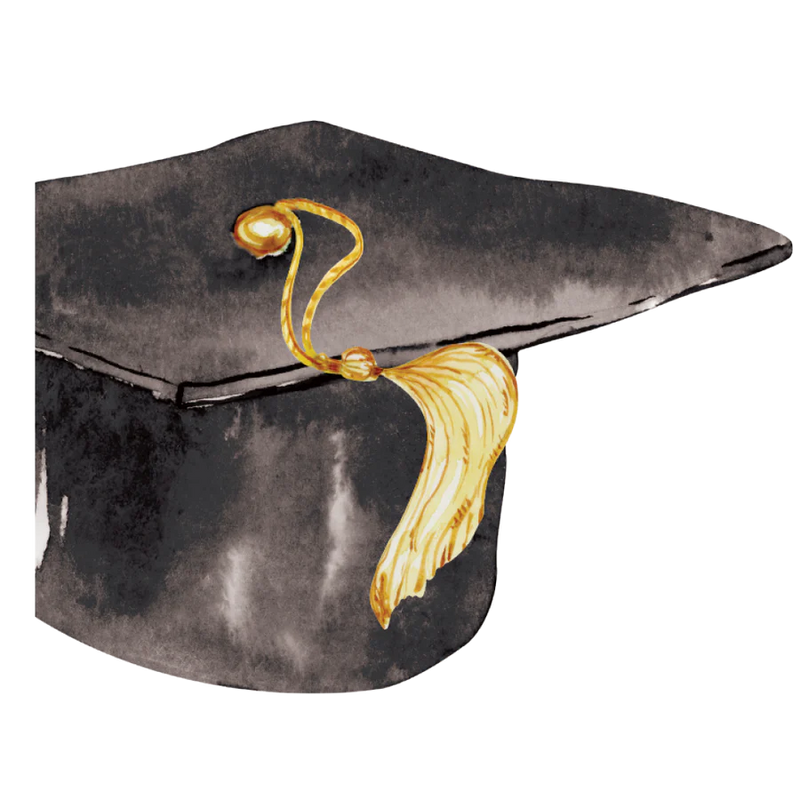 Graduation Collection Hat Lunch Napkins Partyware Sophistiplate  Paper Skyscraper Gift Shop Charlotte